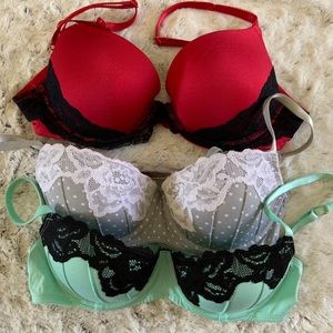 Bras 34B all 3 for $16